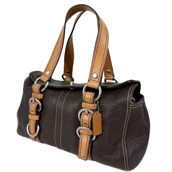 Coach Chelsea Satchel Brown - Picture 1 of 14